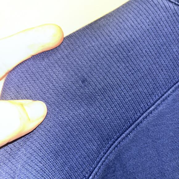 Bobby Jones Men's Golf Zip Pull Over Sweater Blue L Peruvian Cotton Casual - Picture 5 of 14